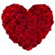 coeur roses rouges