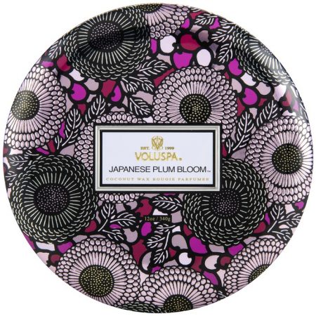 voluspa candle japanese plum bloom bougie