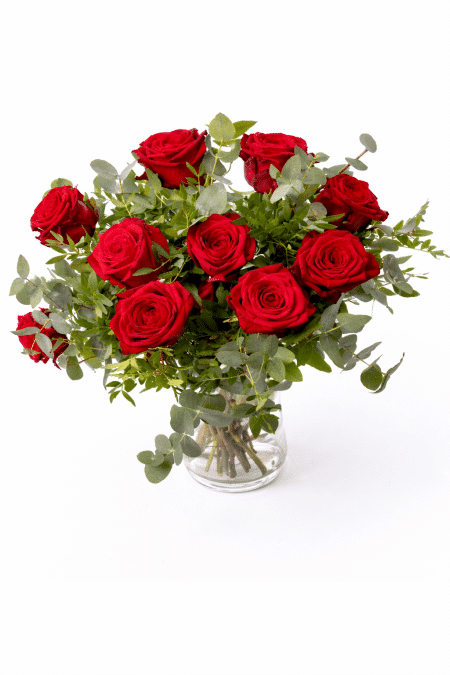 saint valentin roses rouge