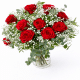 bouquet de 10 roses rouge women's day livraison