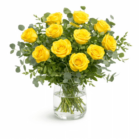bouquet pour pâques, pour pessah, roses jaunes à offrir partout à bruxelles