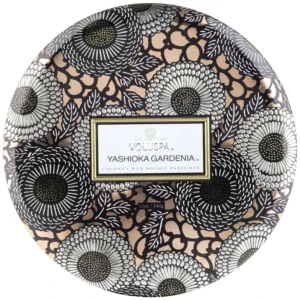 voluspa brussels yashioka gardenia bougie 3 mèches 2