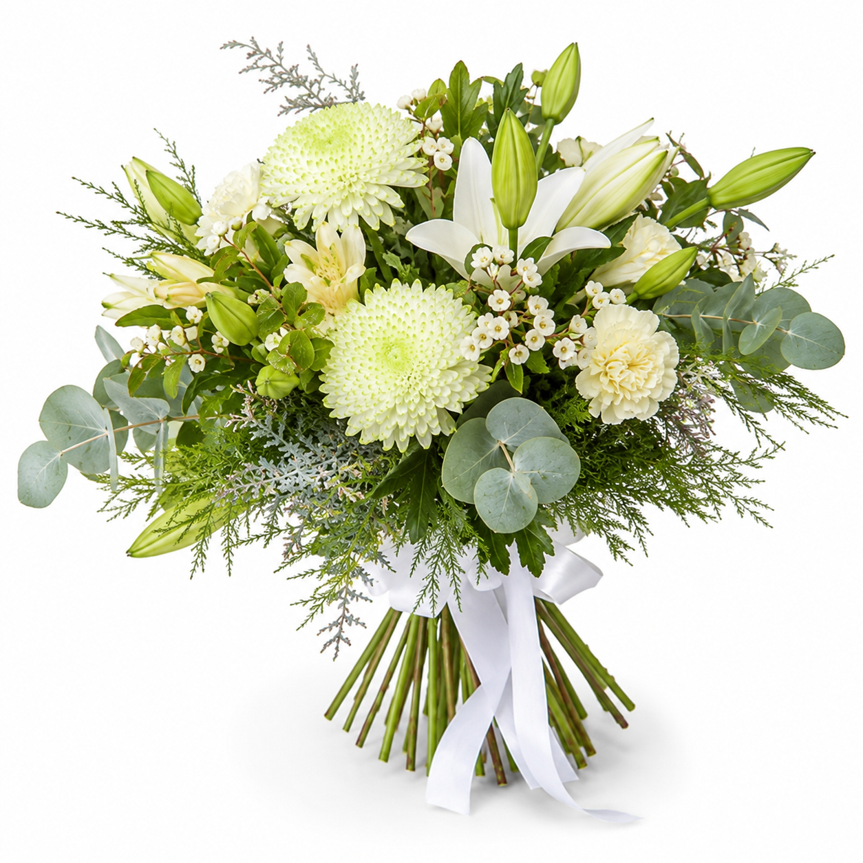 bouquet blanc