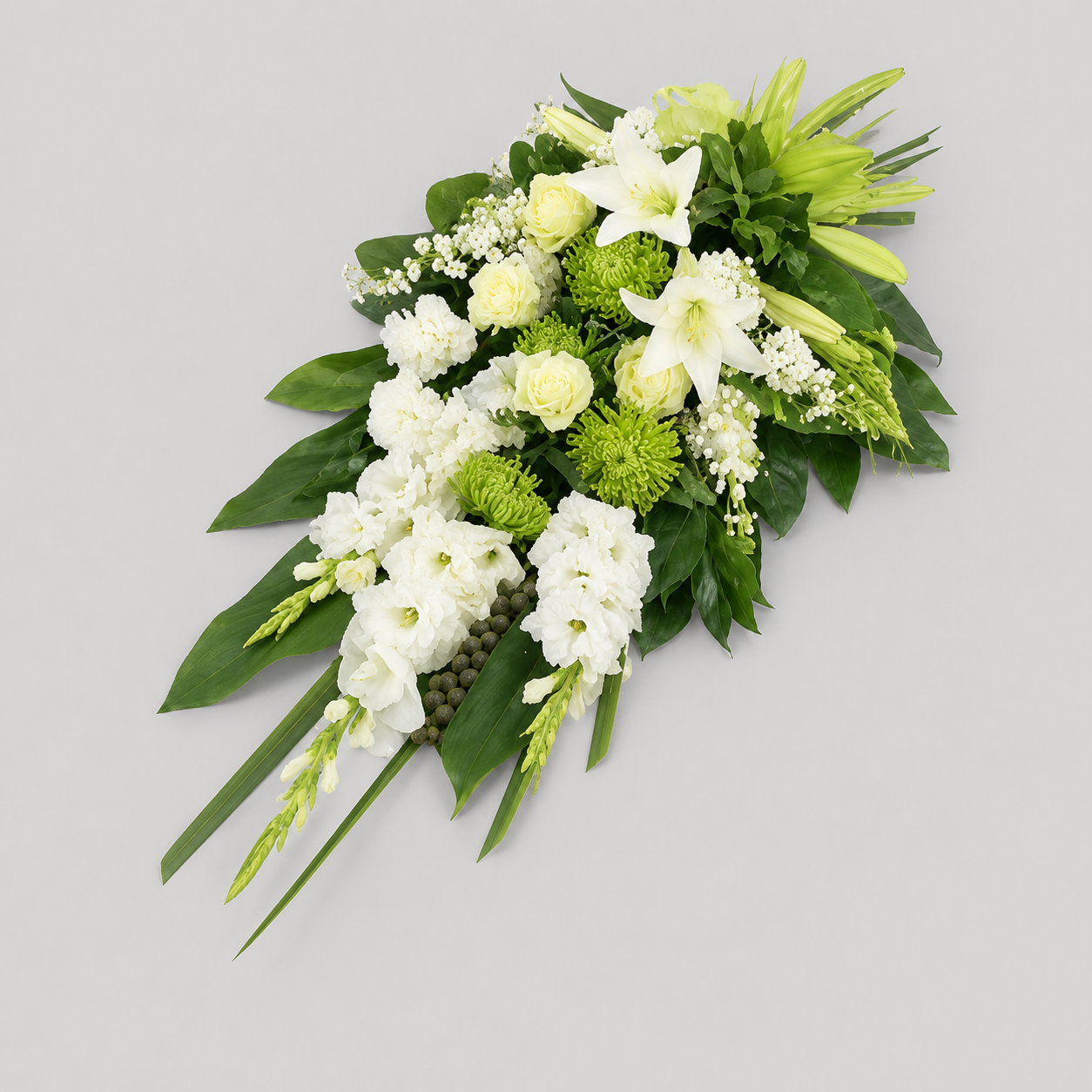 gerbe blanche