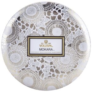 Bougie Voluspa Mokara - 3 mèches