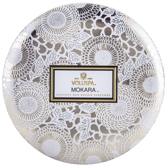 Bougie Voluspa Mokara - 3 mèches Bougie Voluspa Mokara - 3 mèches