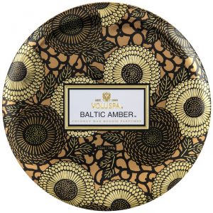 Bougie Baltic Amber - 3 mèches