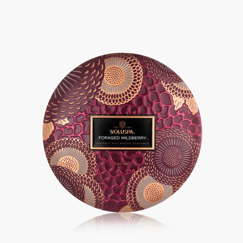 Foraged Wildberry 3 Wick Candle