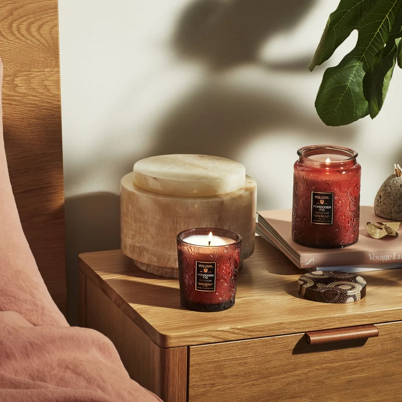 Voluspa Forbidden Fig Classic Candle Botanica Brussels