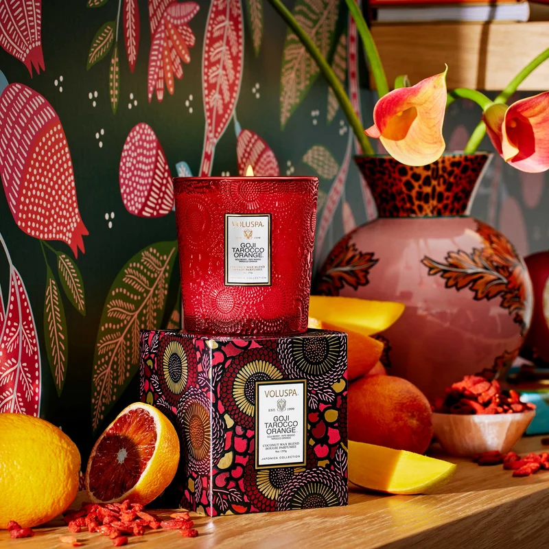 Voluspa Goji Tarocco Orange Classic Candle