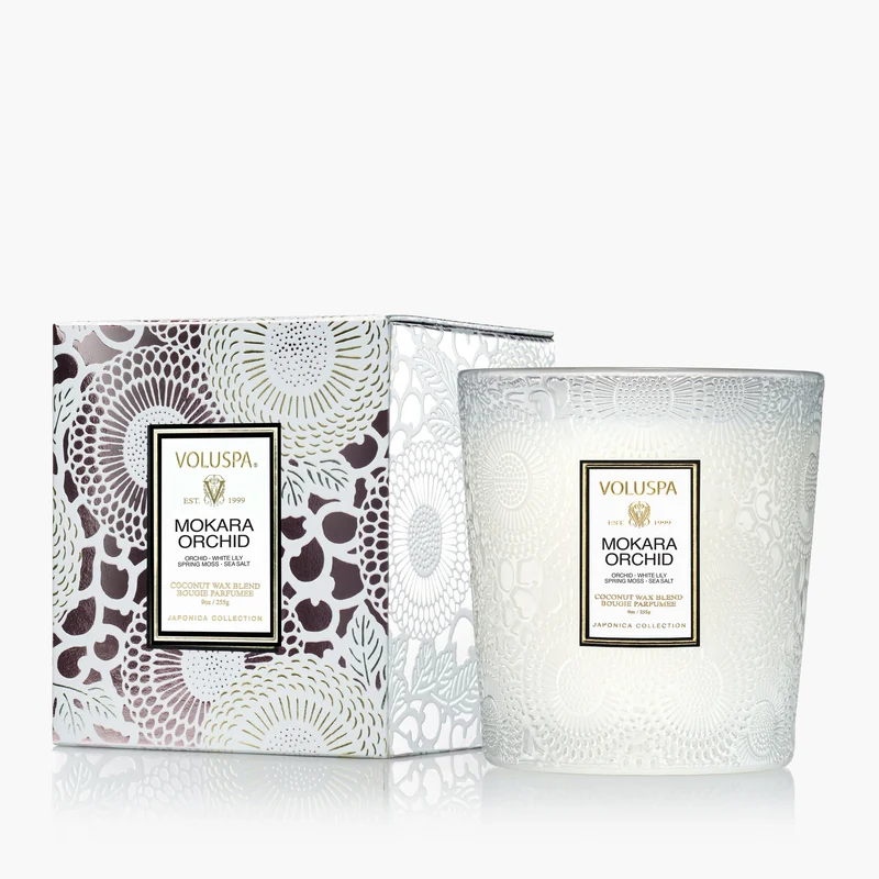 Mokara Orchid Classic Candle