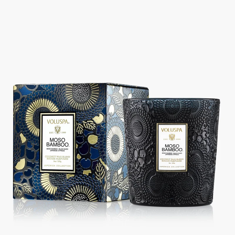 Moso bamboo classic candle