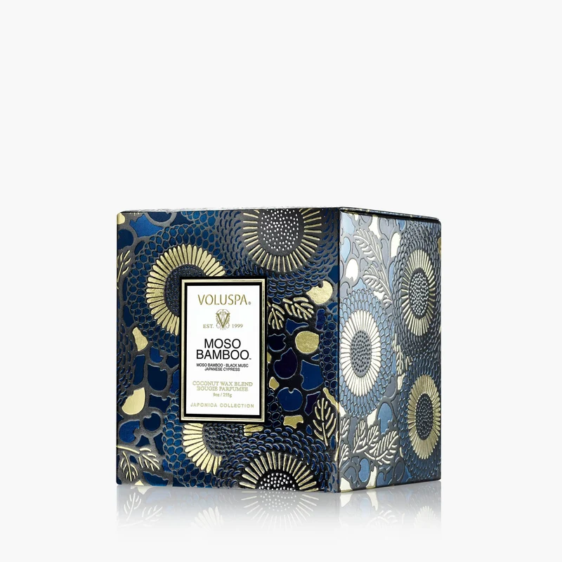 Moso bamboo classic candle